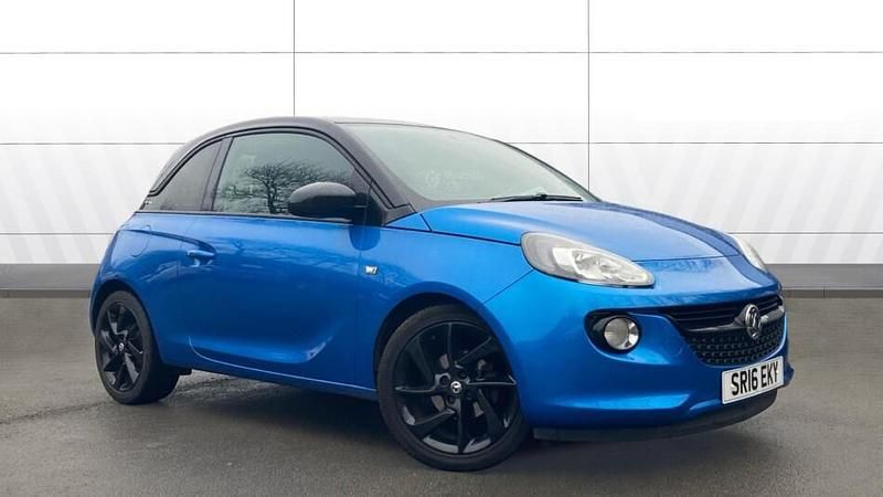 Used Vauxhall Adam 70 HP (51 kW) 2016 Blue Hatchback