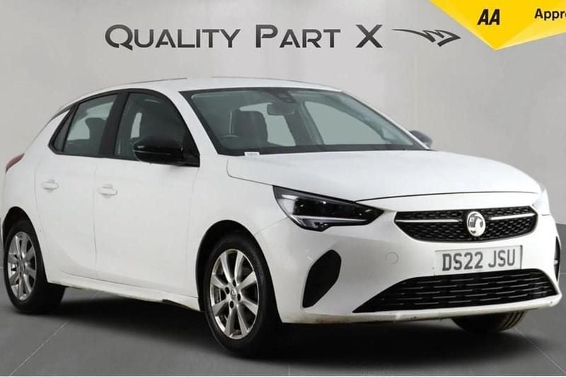 Used Vauxhall Corsa Edition 75 HP (55 kW) 2022 White Hatchback