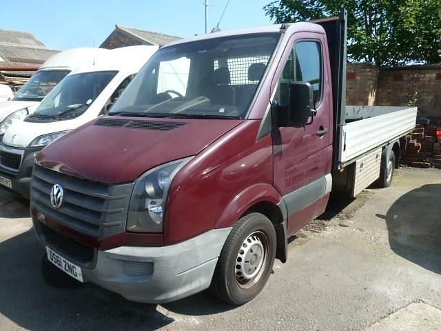 Red Used 2012 VW Crafter Van | £1,000 - Image 1/3