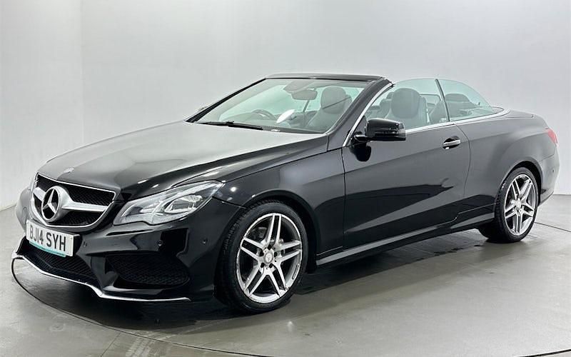 Używany Mercedes E350 AMG 252 KM (185 kW) 2013 Czarny Kabriolet