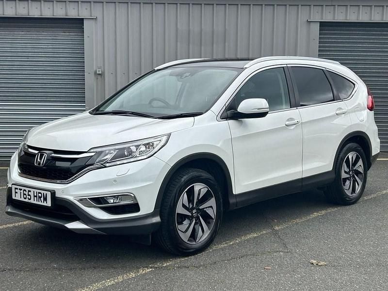 White Used 2015 Honda CR-V EX SUV | £8,300 (Good price) - Image 1/4