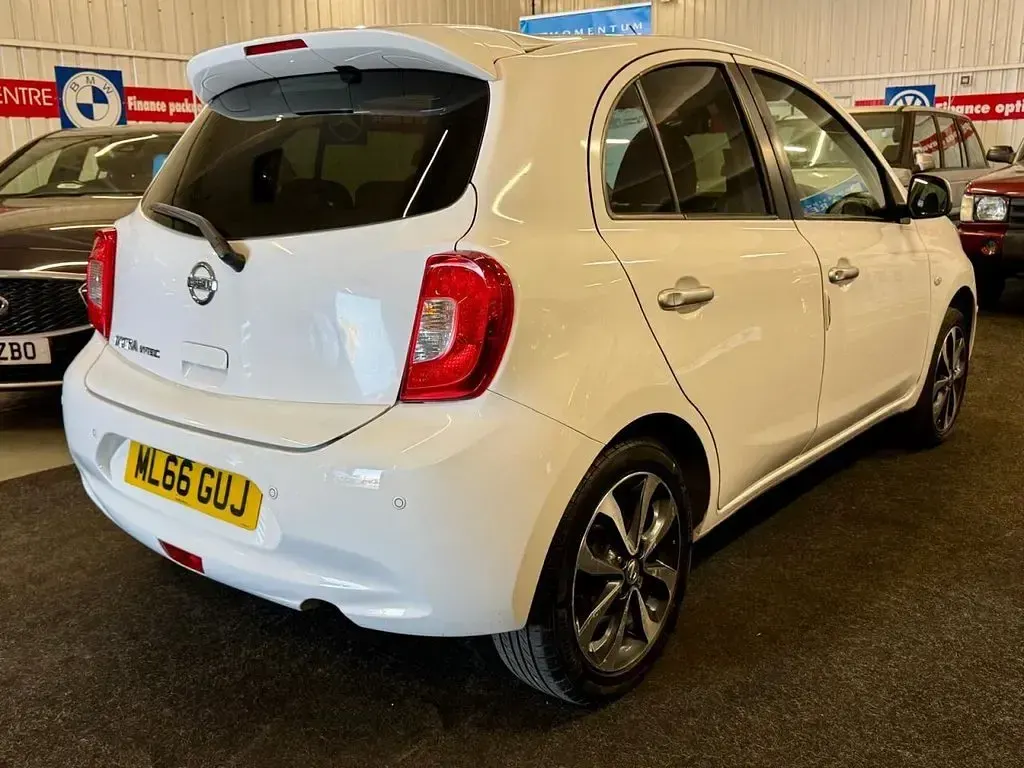 Used Nissan Micra N-TEC 80 HP (58 kW) 2016 White Hatchback