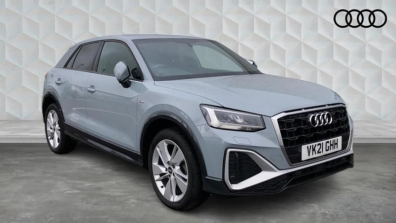 Used Audi Q2 S-Line 150 HP (110 kW) 2021 Arrow grey SUV