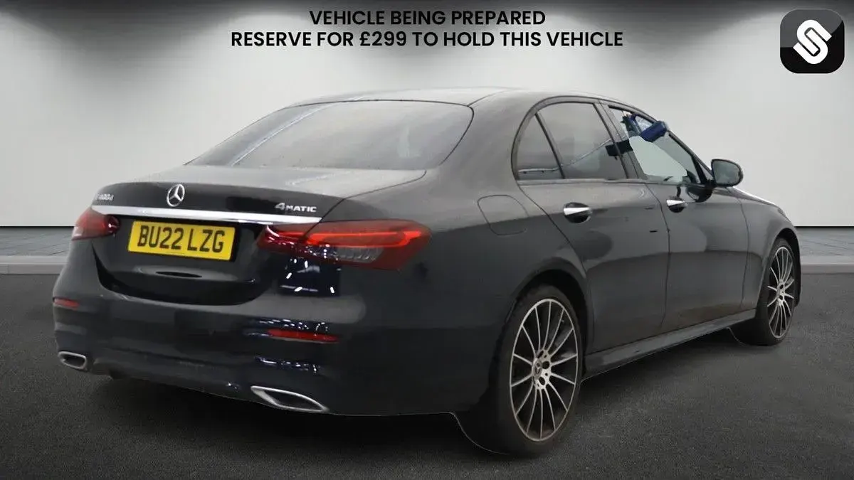 Begagnad Mercedes E400 AMG line 330 HK (242 kW) 2022 Svart Sedan