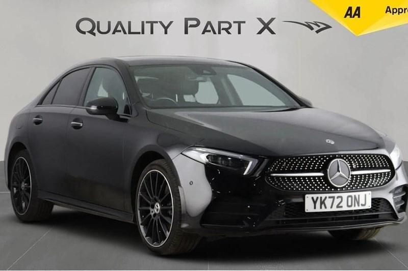 Used Mercedes A250 AMG Line Premium Plus 218 HP (160 kW) 2022 Black Sedan