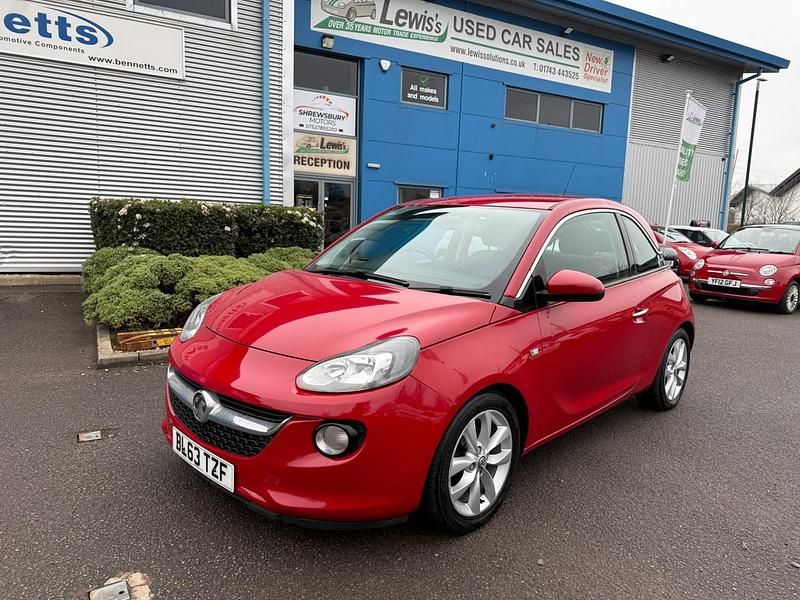 Used Vauxhall Adam Jam 70 HP (51 kW) 2014 Red Hatchback