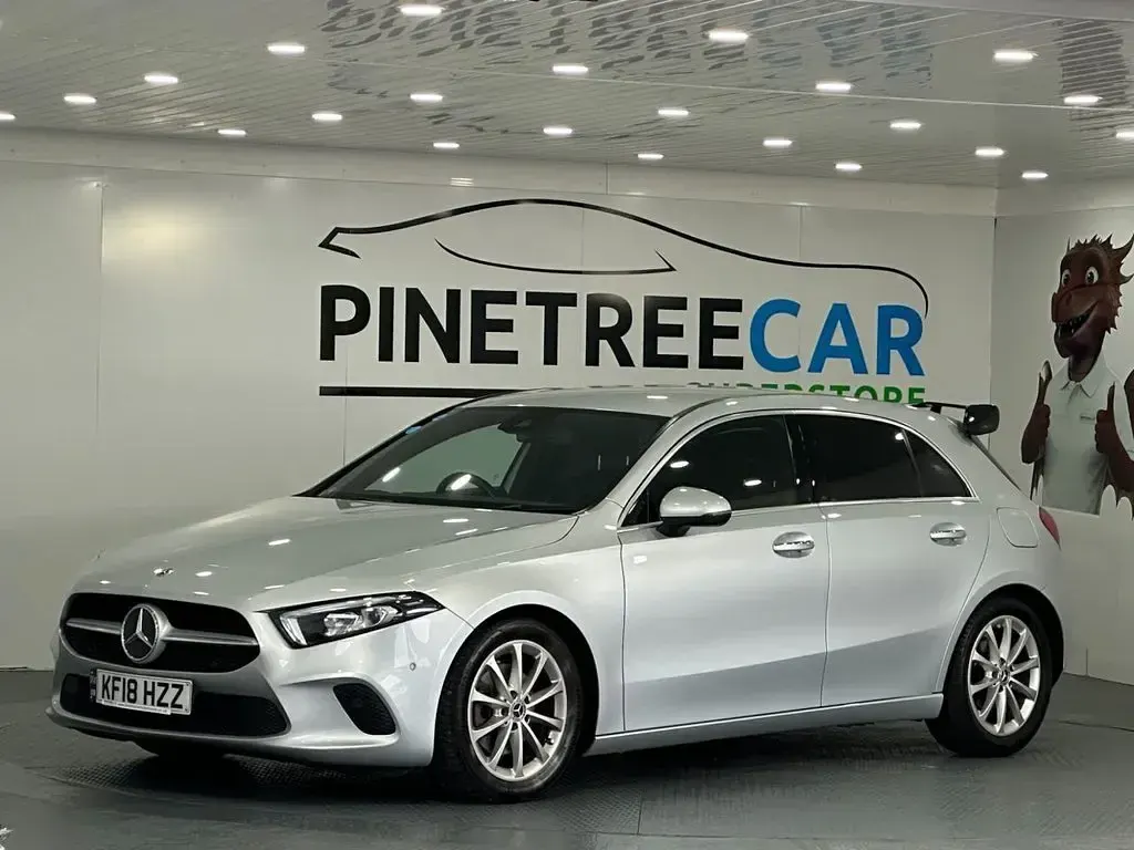 Used Mercedes A200 Premium 163 HP (119 kW) 2018 Silver Hatchback