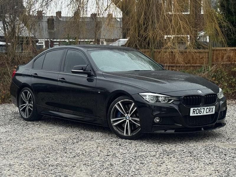 Black Used 2017 BMW 330 M Sport Sedan | £12,295 (Good price) - Image 1/3