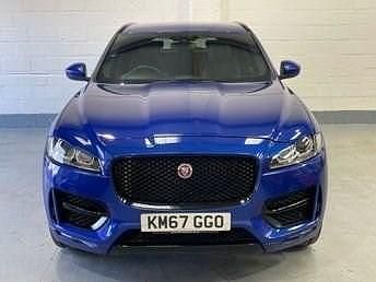Used Jaguar F-Pace R-Sport 180 HP (132 kW) 2017 Blue SUV
