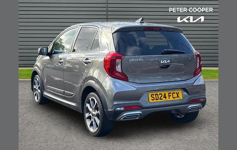 Used Kia Picanto X-Line 65 HP (47 kW) 2024 Grey Hatchback