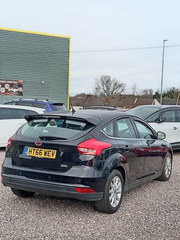 Used Ford Focus Titanium 2017 Black Hatchback