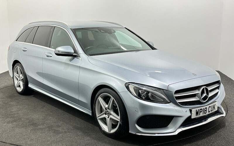 Used 2018 Mercedes C220 AMG line Estate | £12,454 (Good price) - Image 1/4