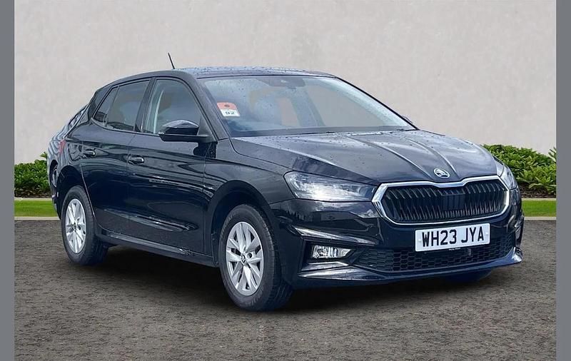 Black magic pearl effect Used 2023 Skoda Fabia Comfort Hatchback | £13,472 (Fair price) - Image 1/3