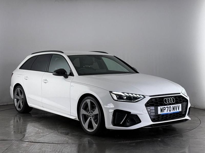 Used Audi A4 Black Edition 2021 White Estate