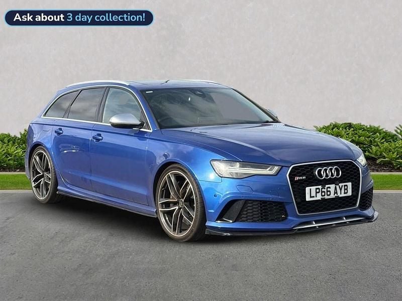 Blue Used 2017 Audi RS6 Comfort Estate | £39,999 (Good price) - Image 1/4