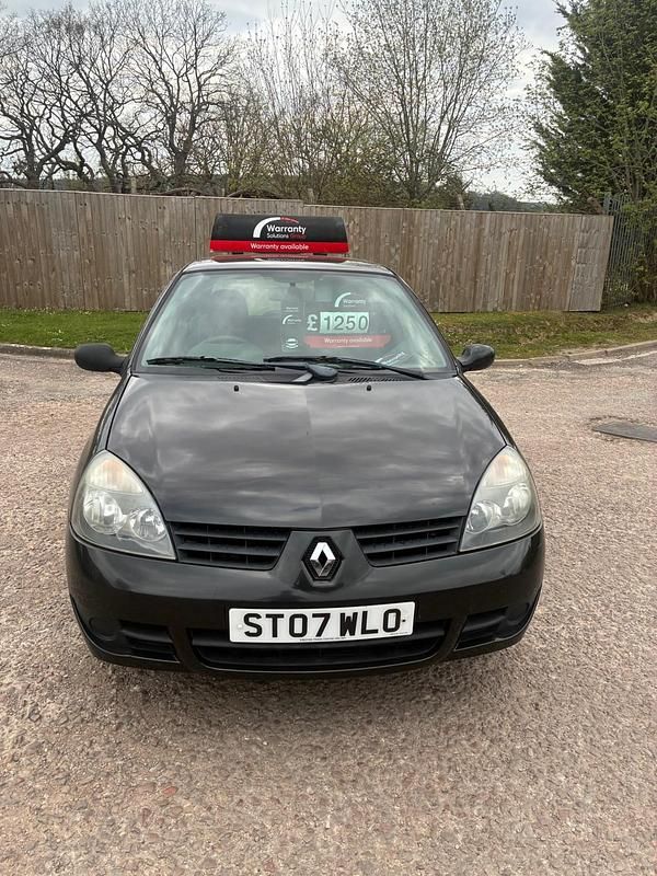 Usado Renault Clio II Campus 2007 Preto Citadino
