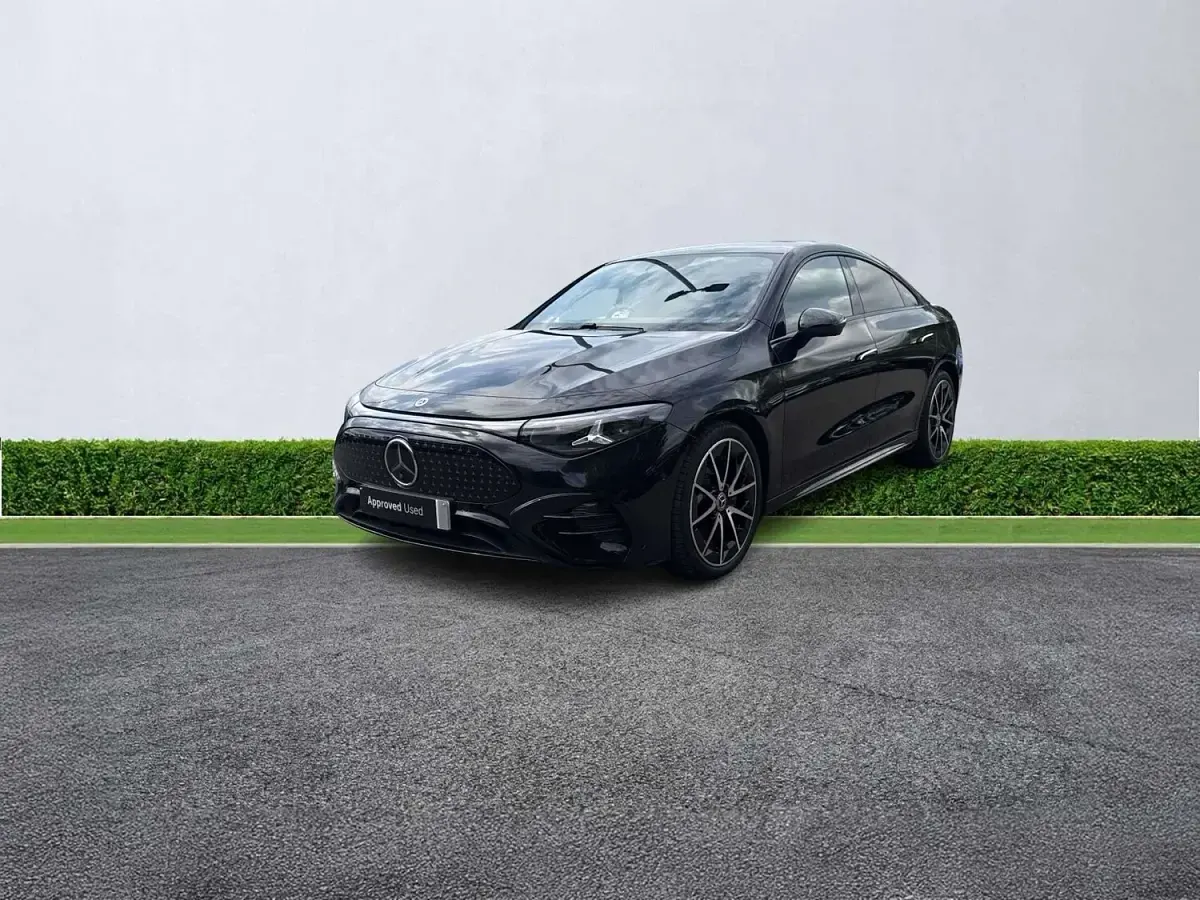 Used Mercedes CLA 250+ AMG line 200 kW (272 HP) 2025 Black Sedan