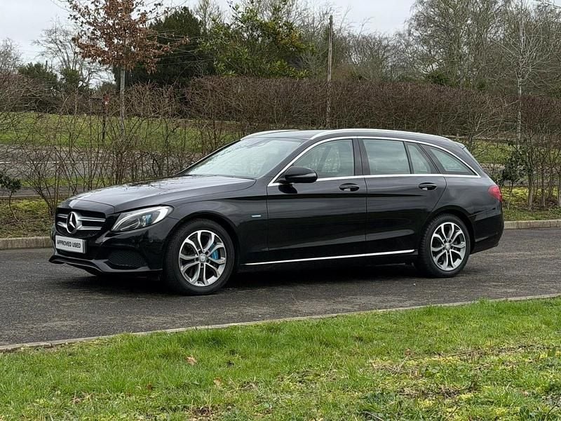 Used Mercedes C350e 2016 Black Estate
