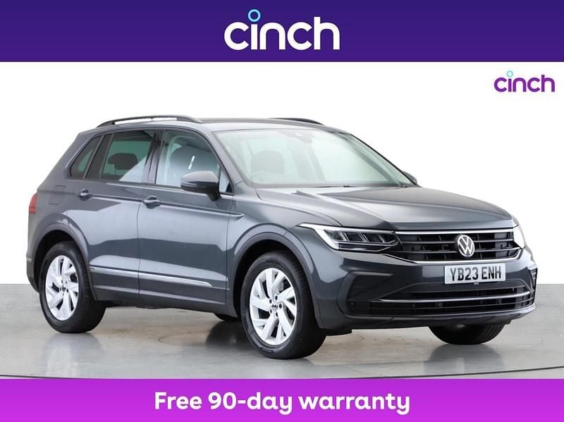 Grey Used 2023 VW Tiguan Life SUV | £20,649 (Fair price) - Image 1/3