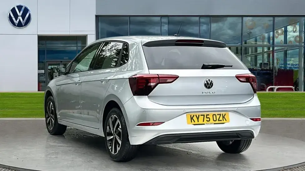 Used VW Polo Match 95 HP (69 kW) 2025 Reflex silver metallic Hatchback