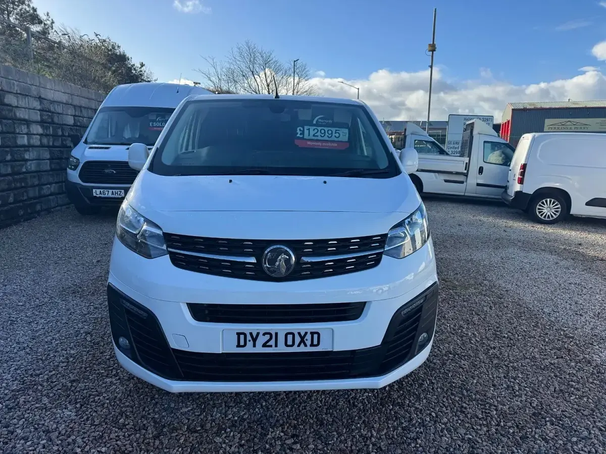 Used Vauxhall Vivaro Sportive 2021 White MPV