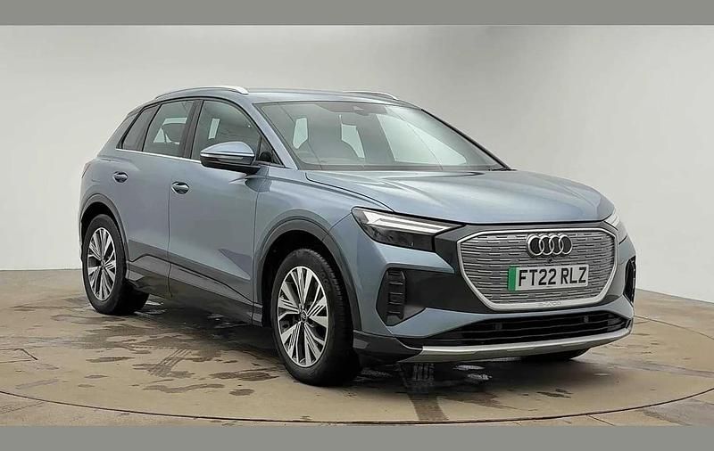 Blue Used 2022 Audi Q4 e-tron Sport SUV | £24,900 (Super price) - Image 1/4
