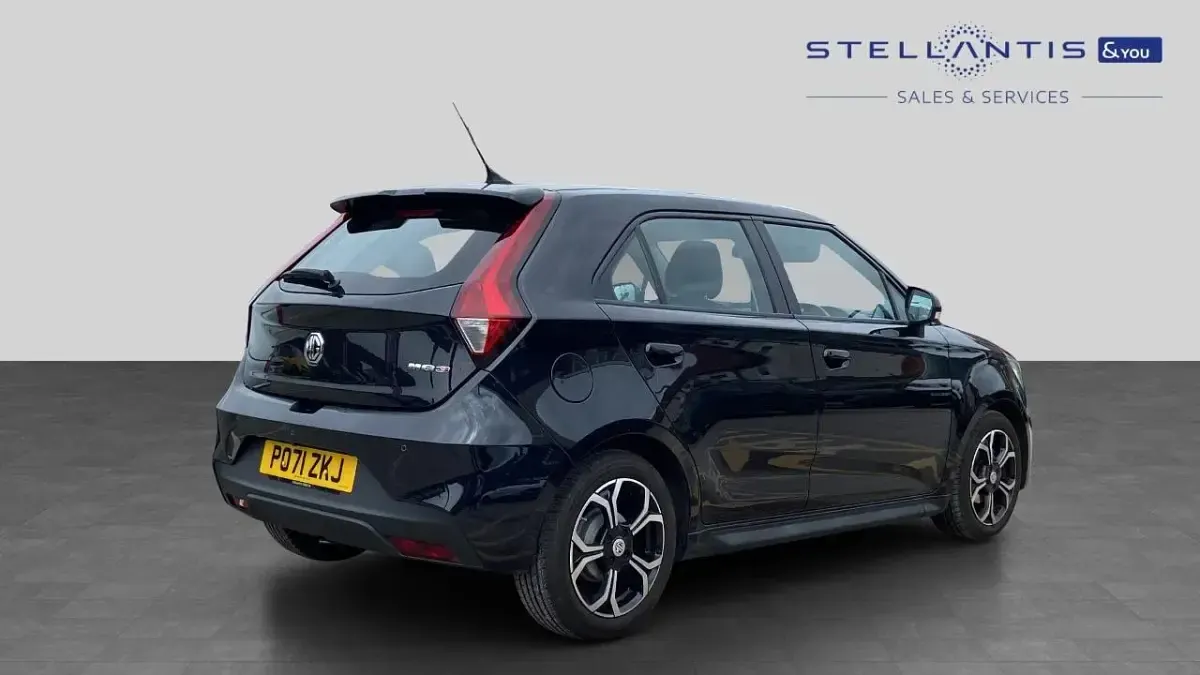 Used MG MG3 Exclusive 105 HP (77 kW) 2021 Black Hatchback