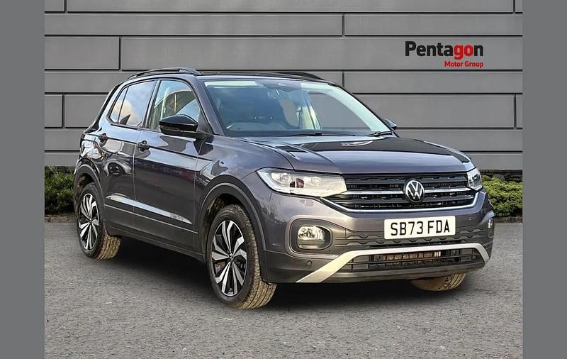 Used VW T-Cross Black Edition 108 HP (79 kW) 2024 Grey SUV