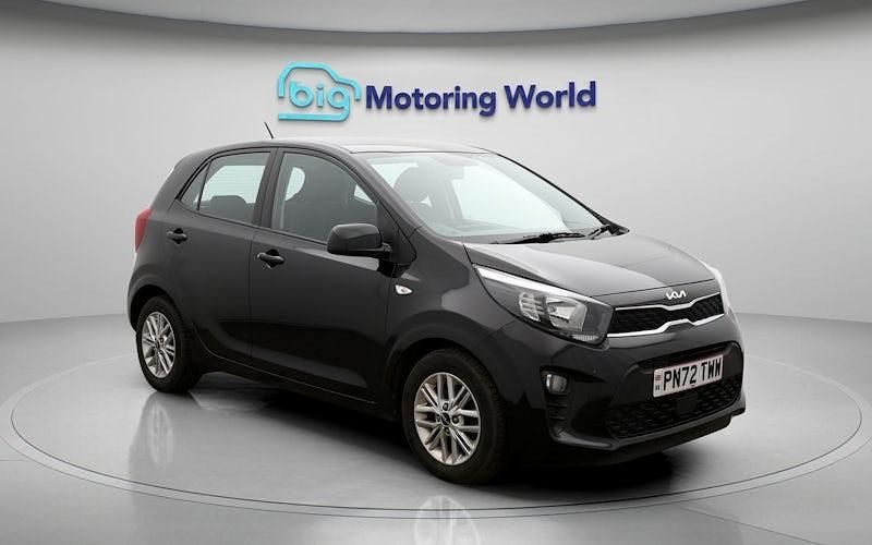 Used Kia Picanto 67 HP (49 kW) 2023 Black Hatchback