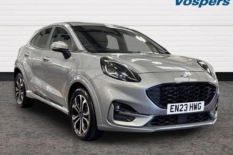 Silver Used 2023 Ford Puma ST-Line SUV | £18,095 (Fair price) - Image 1/1
