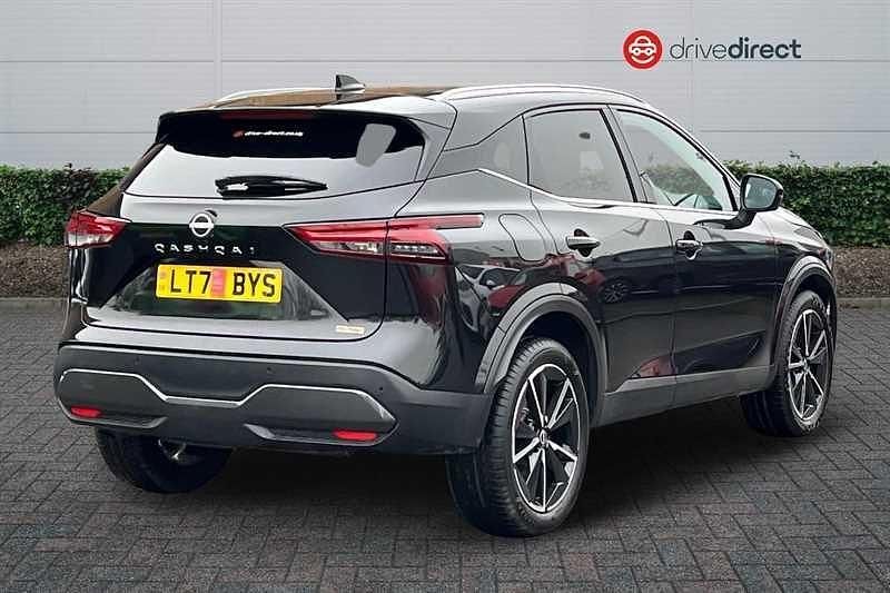 Used Nissan Qashqai Tekna 158 HP (116 kW) 2022 Black SUV