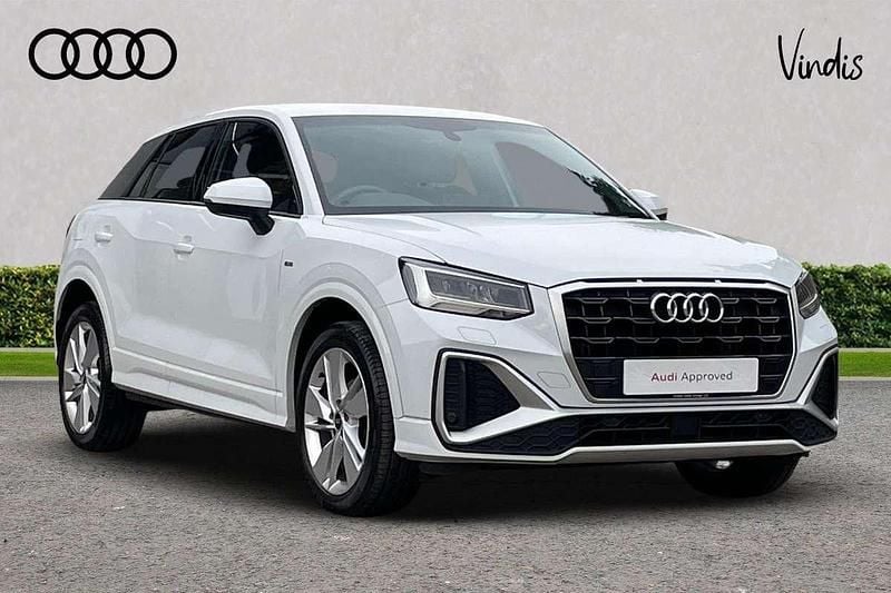 White Used 2022 Audi Q2 S-Line SUV | £22,457 (Fair price) - Image 1/3