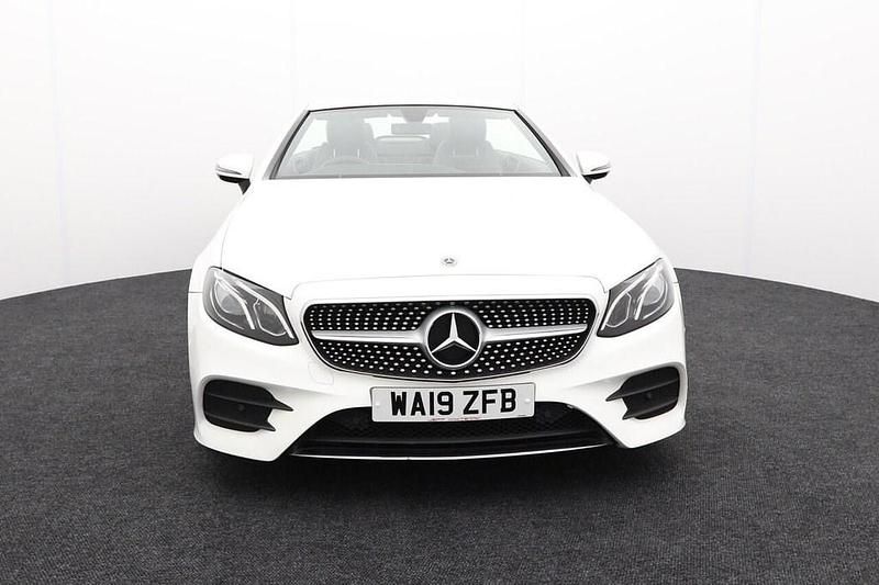 Used Mercedes E300 AMG line 245 HP (180 kW) 2019 White Cabriolet