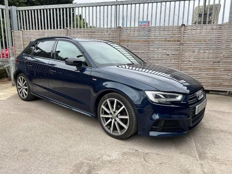 Blue Used 2017 Audi A3 Sportback Black Edition Hatchback | £12,750 (Fair price) - Image 1/4