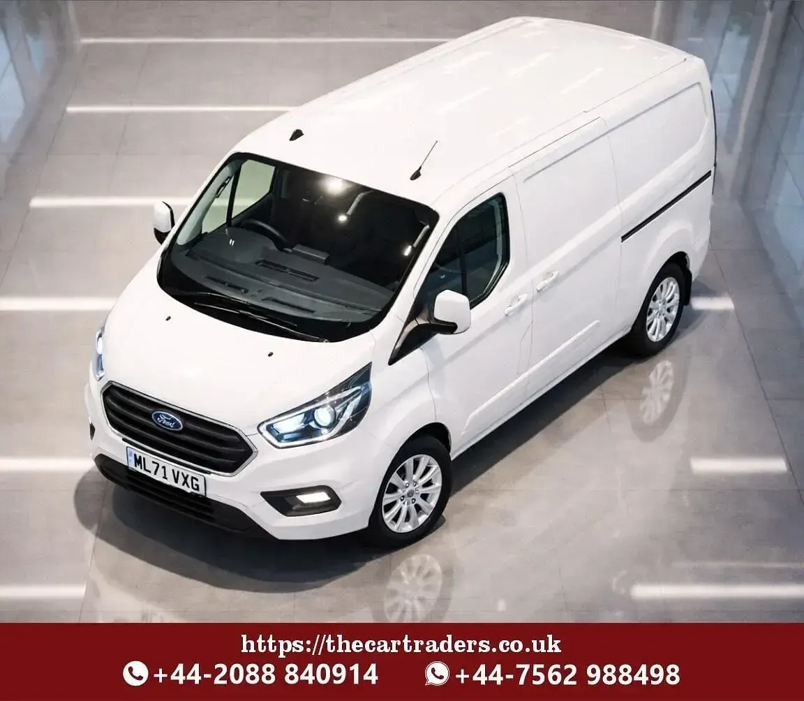 Begagnad Ford Transit Custom Limited 2021 Vit Van