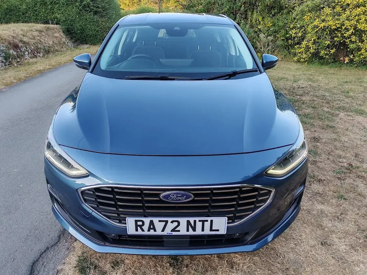 Used Ford Focus Titanium 2023 Blue Hatchback