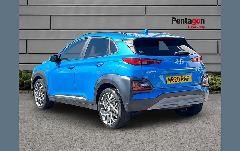 Used Hyundai Kona Premium SE 141 HP (103 kW) 2020 Blue SUV