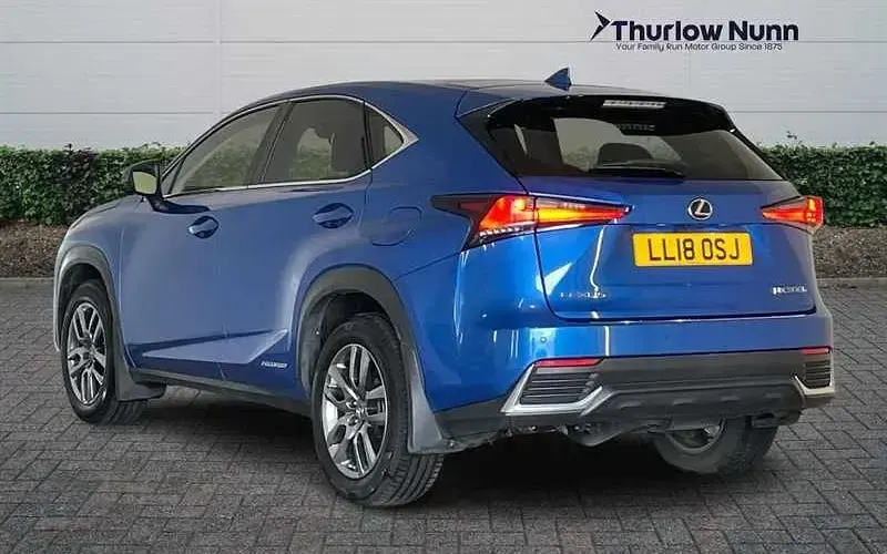 Used Lexus NX300h Luxury Line 197 HP (144 kW) 2018 Blue SUV