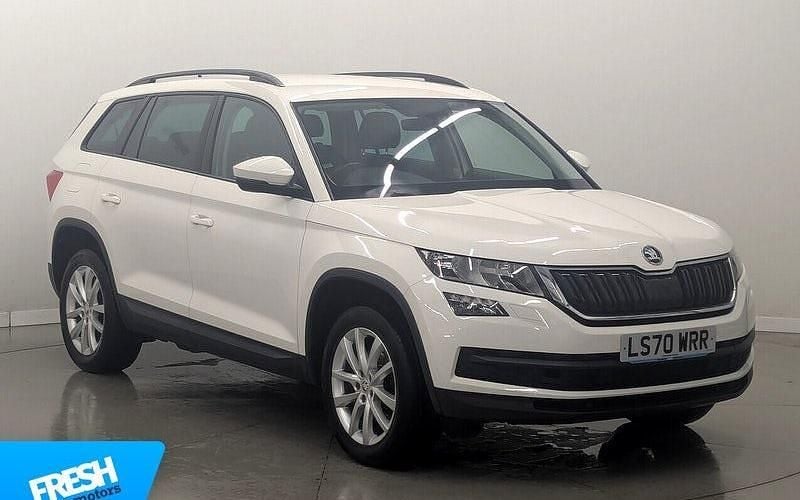 White Used 2021 Skoda Kodiaq SE SUV | £16,579 (Super price) - Image 1/4