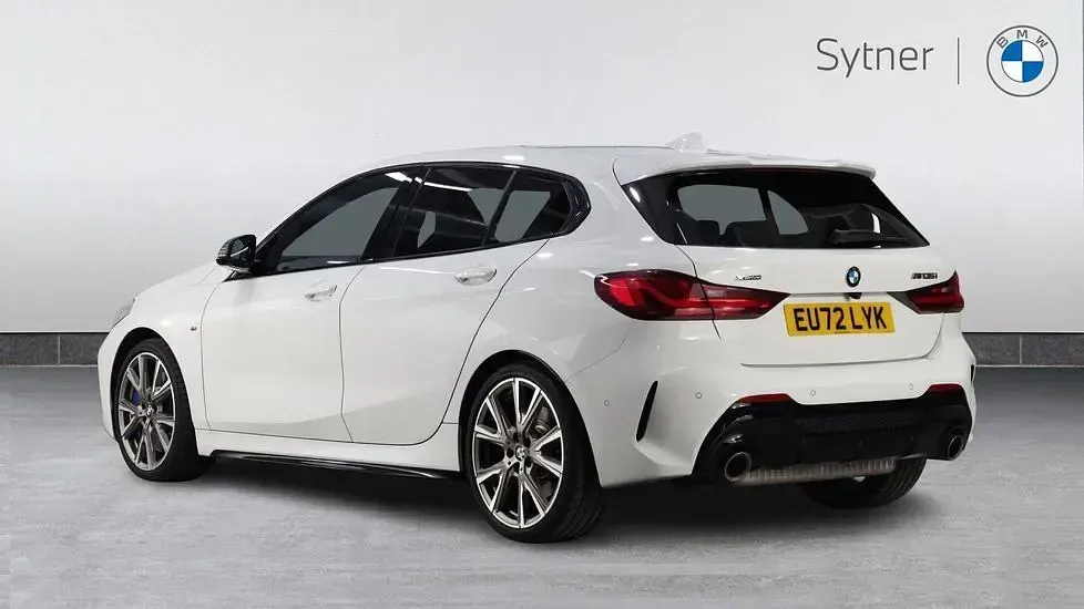 Used BMW M135 Shadowline 302 HP (222 kW) 2022 White Hatchback