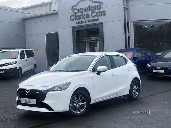 White Used 2024 Mazda 2 Center-Line Hatchback | £14,995 (Fair price) - Image 1/4