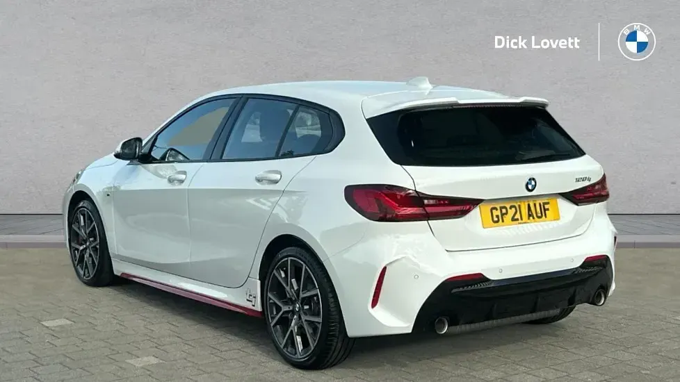 Used BMW 128 ti Comfort Edition 261 HP (191 kW) 2021 White Hatchback
