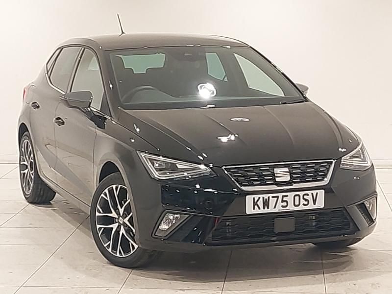 New Seat Ibiza XCELLENCE 95 HP (69 kW) 2025 Black Hatchback