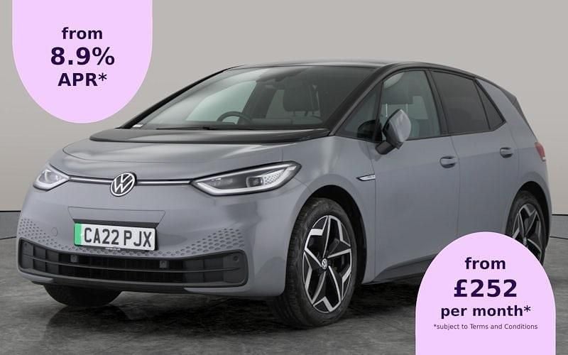 Grey Used 2022 VW ID.3 Pro Hatchback | £18,118 (Super price) - Image 1/1