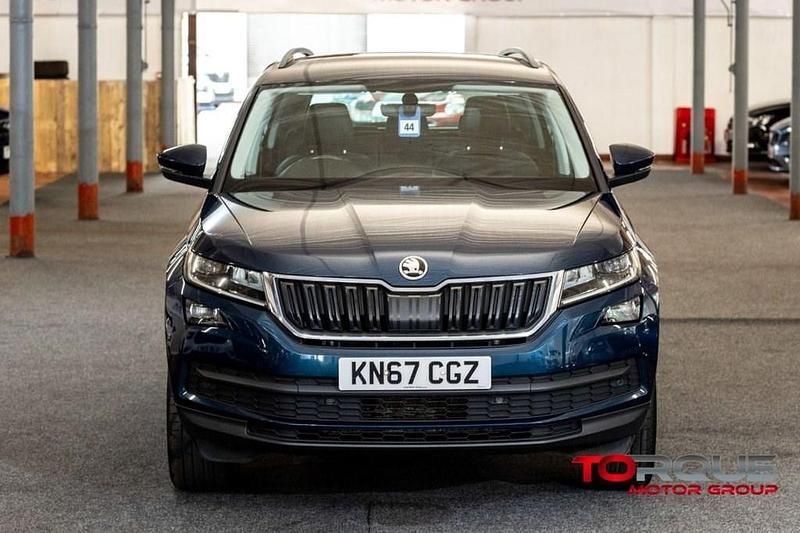 Used Skoda Kodiaq SE L 150 HP (110 kW) 2017 Blue SUV