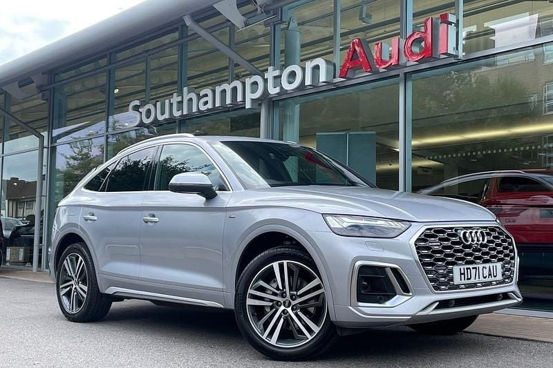 Silver Used 2021 Audi Q5 Sportback Competition SUV | £34,888 - Image 1/4