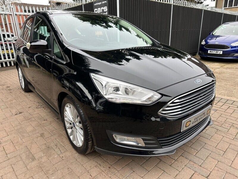 Black Used 2019 Ford C-MAX Titanium MPV | £6,995 (Fair price) - Image 1/4