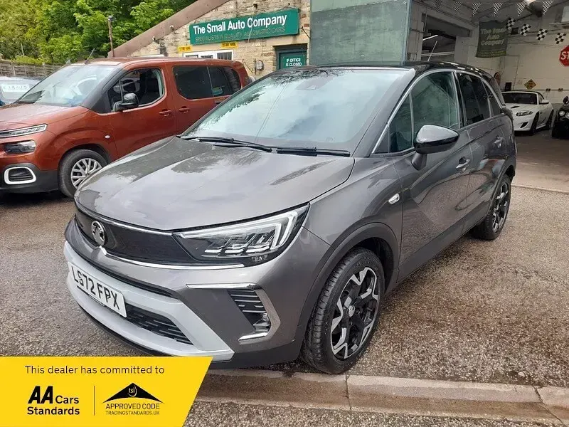 Used Vauxhall Crossland Edition 120 HP (88 kW) 2022 Grey SUV