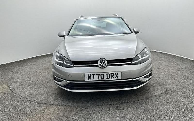 Used VW Golf VII GT 150 HP (110 kW) 2020 Tungsten silver metallic Estate