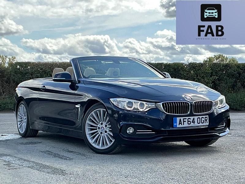Blue Used 2014 BMW 420 Luxury Line Cabriolet | £10,990 (A bit pricey) - Image 1/3
